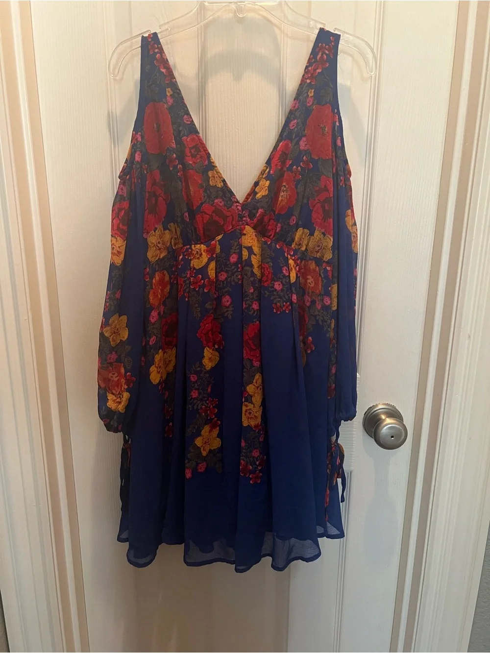 Free People flowy navy